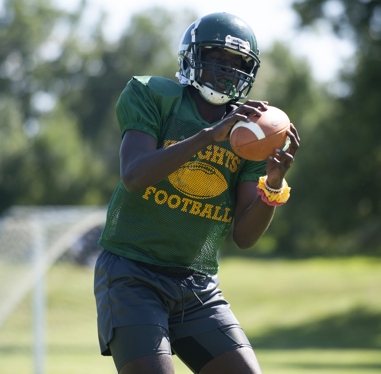 Metro-East Lutheran High School football practice